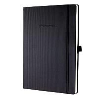 Sigel A4 Conceptum Notebook Padded Hard Cover Ruled 194pp 80gsm Black Ref CO112 Sigel A4 Conceptum Notebook Padded Hard Cover Ruled 194pp 80gsm Black Ref CO112