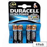 Duracell Ultra Power AA Alkaline Batteries (4 Pack) 75051955 Duracell Ultra Power AA Alkaline Batteries (4 Pack) 75051955