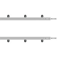 Vision - professional video wall mount rail system 750mm - aluminium mounting component Vision - professional video wall mount rail system 750mm - aluminium mounting component