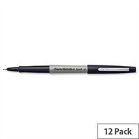 Papermate Ultrafine Black Felt Tip Fineliner Pen S0901320 Pack 12 Papermate Ultrafine Black Felt Tip Fineliner Pen S0901320 Pack 12