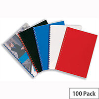 GBC PolyClearView Binding Covers Polypropylene 300 micron A4 Frosted Pack 100 GBC PolyClearView Binding Covers Polypropylene 300 micron A4 Frosted Pack 100