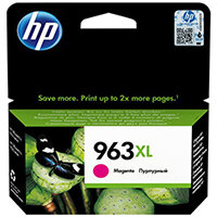 HP 963XL - 23.25 ml - High Yield - magenta - original - ink cartridge - for Officejet Pro 9010, 9012, 9013, 9014, 9015, 9016, 9018, 9019, 9020, 9022, 9023, 9025, 9028