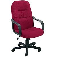 Jemini High Back Managers Office Chair Royal Claret Jemini High Back Managers Office Chair Royal Claret