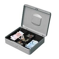 5 Star Combination Lock Facilities Premium Cash Box Black – 12 Inch, 5 Coin Compartments, 3-Digit Combination Lock, Metallic Paint Finish, Metal Handle, Removable Tray & 1-Year Warranty (522864) 5 Star Combination Lock Facilities Premium Cash Box Black – 12 Inch, 5 Coin Compartments, 3-Digit Combination Lock, Metallic Paint Finish, Metal Handle, Removable Tray & 1-Year Warranty (522864)