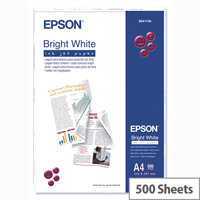 Epson A4 Inkjet Printer Paper 90gsm Bright White Ream (Pack of 500) Epson A4 Inkjet Printer Paper 90gsm Bright White Ream (Pack of 500)