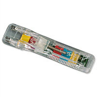 Rapesco Supaclip ''40'' Multicoloured Clips with Dispenser (Pack of 25) Rapesco Supaclip ''40'' Multicoloured Clips with Dispenser (Pack of 25)