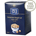 Tate and Lyle Demerara Sugar Cubes Rough-cut 1Kg Ref A03903 539753 Tate and Lyle Demerara Sugar Cubes Rough-cut 1Kg Ref A03903 539753