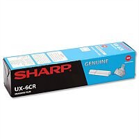 Sharp Fax Ribbon Page Life 90pp Thermal Black for UXP400 series UX91CR Sharp Fax Ribbon Page Life 90pp Thermal Black for UXP400 series UX91CR