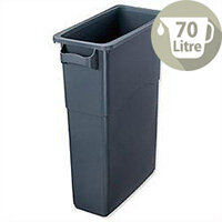 EcoSort Recycling System Maxi Bin 70L Capacity Anthracite Grey Without Lid EcoSort Recycling System Maxi Bin 70L Capacity Anthracite Grey Without Lid