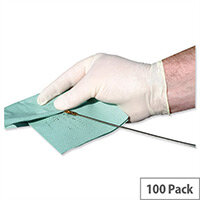 Keepsafe Disposable Powder Free Latex Gloves Medium Box 100 Ref GL8882 Keepsafe Disposable Powder Free Latex Gloves Medium Box 100 Ref GL8882