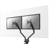 Newstar Safety Screens for 2 Monitors - Acrylic, Transparent, Desk Mount for Two Monitors up to 27" - 100x100mm VESA Mount - Mounting Component Newstar Safety Screens for 2 Monitors - Acrylic, Transparent, Desk Mount for Two Monitors up to 27" - 100x100mm VESA Mount - Mounting Component