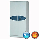 Phoenix Firechief Security Cupboard Fire Resistant 580 Litre Capacity 192kg W930xD525x1885mm Phoenix Firechief Security Cupboard Fire Resistant 580 Litre Capacity 192kg W930xD525x1885mm