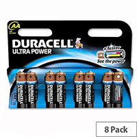 Duracell Ultra Power AA Alkaline 1.5V Batteries (8 Pack) 75051925 Duracell Ultra Power AA Alkaline 1.5V Batteries (8 Pack) 75051925