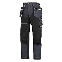 6204 RuffWork Denim, Work Trousers+ Holster Pockets Denim\Black - 6504 6204 RuffWork Denim, Work Trousers+ Holster Pockets Denim\Black - 6504