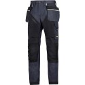 6205 RuffWork Denim, Work Trousers Holster Pockets Denim\Black - 6504 6205 RuffWork Denim, Work Trousers Holster Pockets Denim\Black - 6504