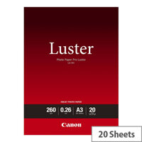 Canon LU-101 Inkjet Print Photo Paper A3 297 mm x 420 mm 260 g/m