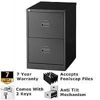 2 Drawer Steel Filing Cabinet Lockable Black Trexus By Bisley 2 Drawer Steel Filing Cabinet Lockable Black Trexus By Bisley