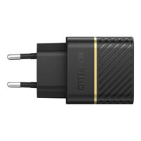 OtterBox - Power adapter - 20 Watt (USB-C) - black - Europe (excluding United Kingdom, Ireland, Malta, Cyprus)