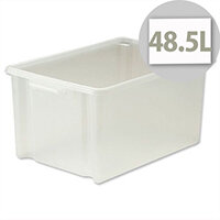 Strata Storemaster Translucent Jumbo Crate 48.5 Litres Strata Storemaster Translucent Jumbo Crate 48.5 Litres
