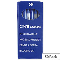 Uno Ball Pens Medium Blue [Pack 50]