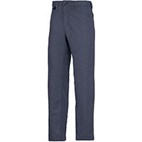 Snickers 6400 Service Chinos Trousers Navy Waist 30" Inside leg 32" Size 44 Snickers 6400 Service Chinos Trousers Navy Waist 30" Inside leg 32" Size 44