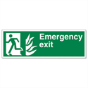 Stewart Superior Fire Exit Man Arrow Down Self Adhesive Vinyl Sign Standard Stewart Superior Fire Exit Man Arrow Down Self Adhesive Vinyl Sign Standard