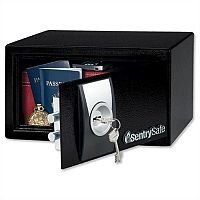 SentrySafe Master Lock X031 Security Safe Key Lock 4mm Door 2mm Walls 9.9 Litre 6.8kg W290xD264xH167mm Ref X031 zzvv 716025