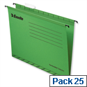 Esselte Pendaflex Economy Suspension File Foolscap Green Pk 25 90337 Esselte Pendaflex Economy Suspension File Foolscap Green Pk 25 90337