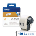 Brother DK11208 Address Labels Large 38 x 90mm White Roll of 400 Brother DK11208 Address Labels Large 38 x 90mm White Roll of 400