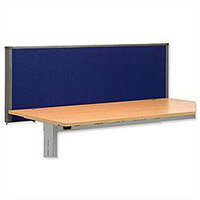 Trexus Plus Flat Top Screen Desktop W1200xD52xH480mm Royal Blue 756872 Trexus Plus Flat Top Screen Desktop W1200xD52xH480mm Royal Blue 756872