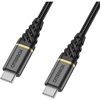 OtterBox Premium Cable USB C-C 1M USB-PD, black