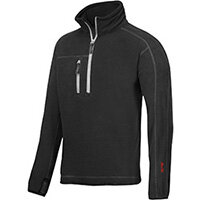 Snickers 8013 A.I.S. Half Zip Fleece Black Size XS WW4 Snickers 8013 A.I.S. Half Zip Fleece Black Size XS WW4