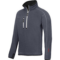 Snickers 8013 A.I.S. Half Zip Fleece Steel Grey Size XS WW4 Snickers 8013 A.I.S. Half Zip Fleece Steel Grey Size XS WW4
