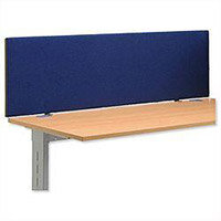 Trexus Over Desk Screen 1000x450mm Royal Ref SP809311 809311 Trexus Over Desk Screen 1000x450mm Royal Ref SP809311 809311