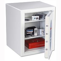 Phoenix Fortress White Fortress High Security Key Lock Safe 43L Fire Resistant 30mins Phoenix Fortress White Fortress High Security Key Lock Safe 43L Fire Resistant 30mins