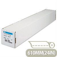 HP Universal Coated Plotter Paper Printer 95gsm Matte 610mmx45.7m HP Universal Coated Plotter Paper Printer 95gsm Matte 610mmx45.7m