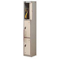 Probe 3 Door Locker Hasp & Staple Lock Extra Depth ACTIVECOAT W305xD460xH1780mm Silver White Probe 3 Door Locker Hasp & Staple Lock Extra Depth ACTIVECOAT W305xD460xH1780mm Silver White