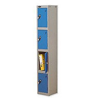 Probe 4 Door Locker Hasp & Staple Lock Extra Depth ACTIVECOAT W305xD460xH1780mm Silver Blue Probe 4 Door Locker Hasp & Staple Lock Extra Depth ACTIVECOAT W305xD460xH1780mm Silver Blue