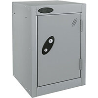 Probe Quarto 1 Door Small Locker Extra Deep ACTIVECOAT 305x460x480mm Silver Body & Doors Probe Quarto 1 Door Small Locker Extra Deep ACTIVECOAT 305x460x480mm Silver Body & Doors