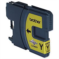 Brother LC980Y Yellow Ink Cartridge - Brother LC 980