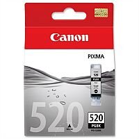 Canon PGI-520 BK ( 2932B001 ) Black Ink Cartridge Original - for PIXMA iP3600, iP4700, MP540, MP550, MP560, MP620, MP630, MP640, MP980, MP990, MX860, MX870