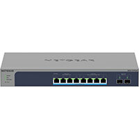 NETGEAR 8-Port Multi-Gigabit/10g Ethernet Ultra60 PoE++ Smart Managed Pro Switch with 2 SFP+ Ports (MS510TXUP)
