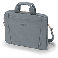 Dicota Eco Slim Case BASE notebook case 35.8 cm (14.1 Inches) Briefcase Grey