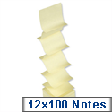 Sticky Notes Concertina Pad of 100 Sheets 76x76mm Yellow Pack 12 5 Star Sticky Notes Concertina Pad of 100 Sheets 76x76mm Yellow Pack 12 5 Star