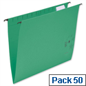 Suspension Files with Wrapover Bar Tabs and Inserts Green Foolscap Pack 50 5 Star Suspension Files with Wrapover Bar Tabs and Inserts Green Foolscap Pack 50 5 Star