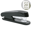 Stapler Half Strip Plastic Capacity 20 Sheets Black-Grey 5 Star Stapler Half Strip Plastic Capacity 20 Sheets Black-Grey 5 Star