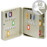 5 Star Lockable Steel Key Safe Cabinet Wall Mountable – Holds 60 Keys, Cylindrical Lock And 2 Keys, Wall Mountable, Key Hangers, Labelling Strips, Key Fobs, Index Sheets & 1-Year Warranty (918877) 5 Star Lockable Steel Key Safe Cabinet Wall Mountable – Holds 60 Keys, Cylindrical Lock And 2 Keys, Wall Mountable, Key Hangers, Labelling Strips, Key Fobs, Index Sheets & 1-Year Warranty (918877)