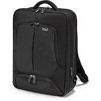 Dicota Eco PRO backpack Black Polyester, Polyethylene terephthalate (PET)