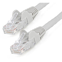 StarTech.com 10m CAT6 Ethernet Cable - LSZH (Low Smoke Zero Halogen) - 10 Gigabit 650MHz 100W PoE RJ45 10GbE UTP Network Patch Cord Snagless with Strain Relief - Grey, CAT 6, ETL Verified, 24AWG