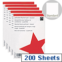 Flipchart Pad A1 Perforated 70gsm 40 Sheets White Pack 5 5 Star Flipchart Pad A1 Perforated 70gsm 40 Sheets White Pack 5 5 Star